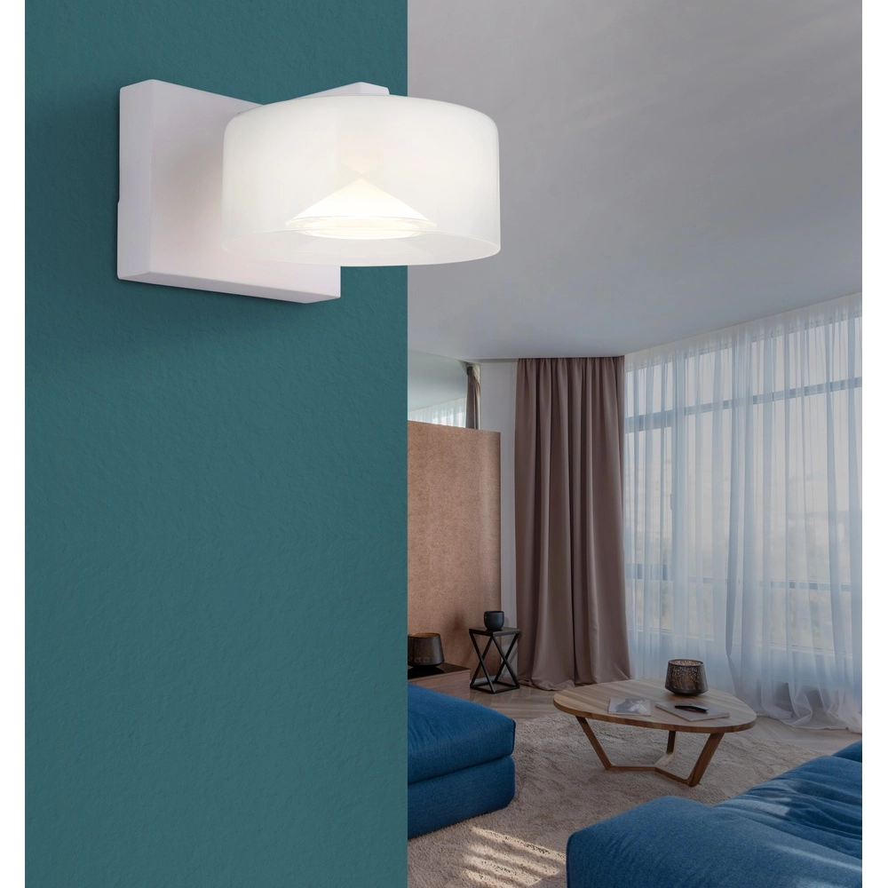Design-Wandlampe Belinda Weiß Globo 9007371522316