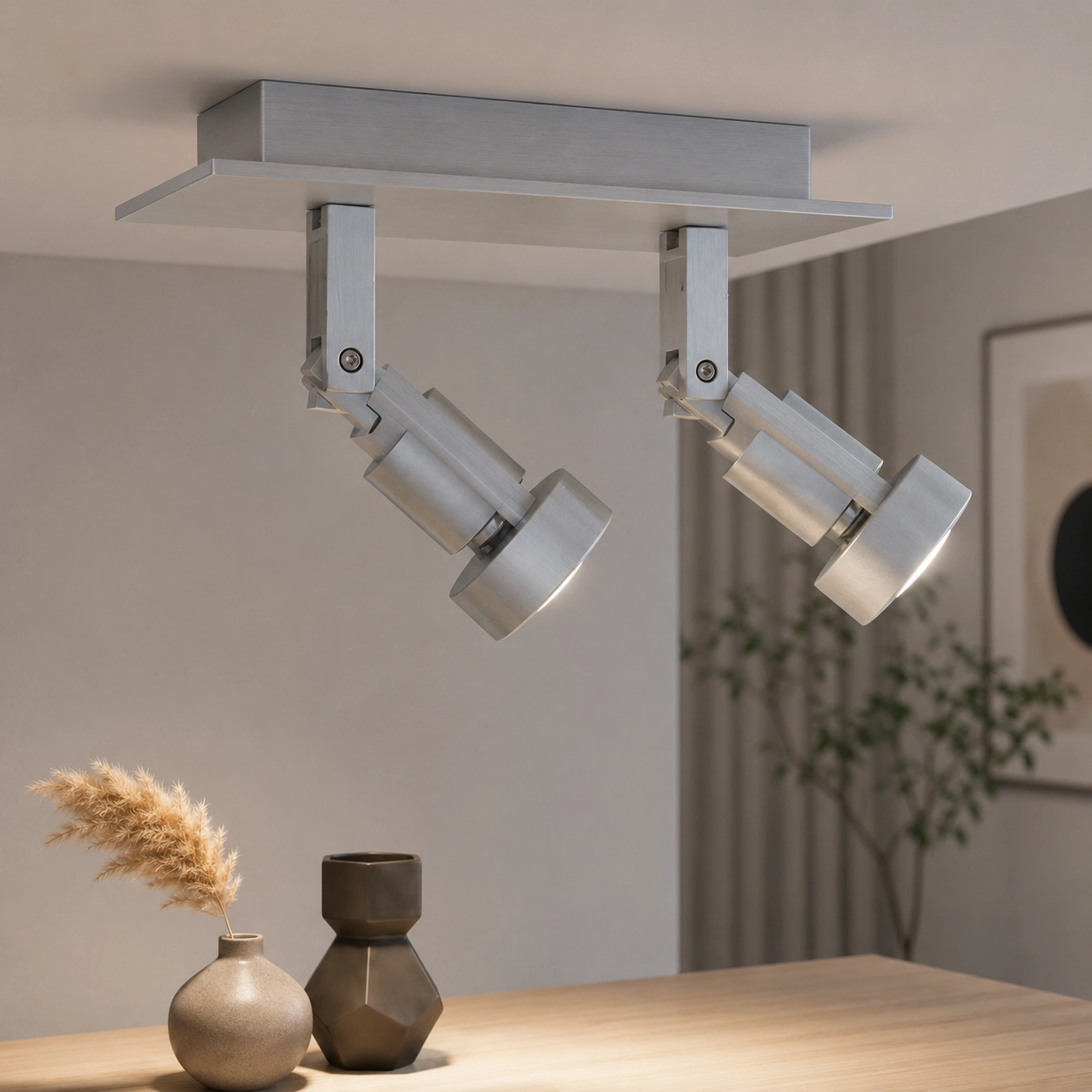 Doppelter Spot Tech