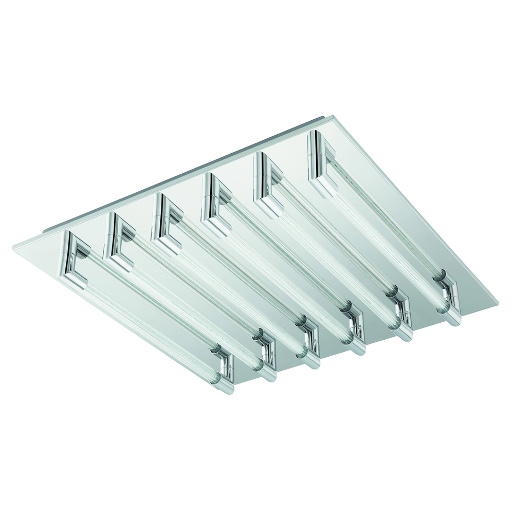 Deckenlampe Velarde 6-Licht Chrom