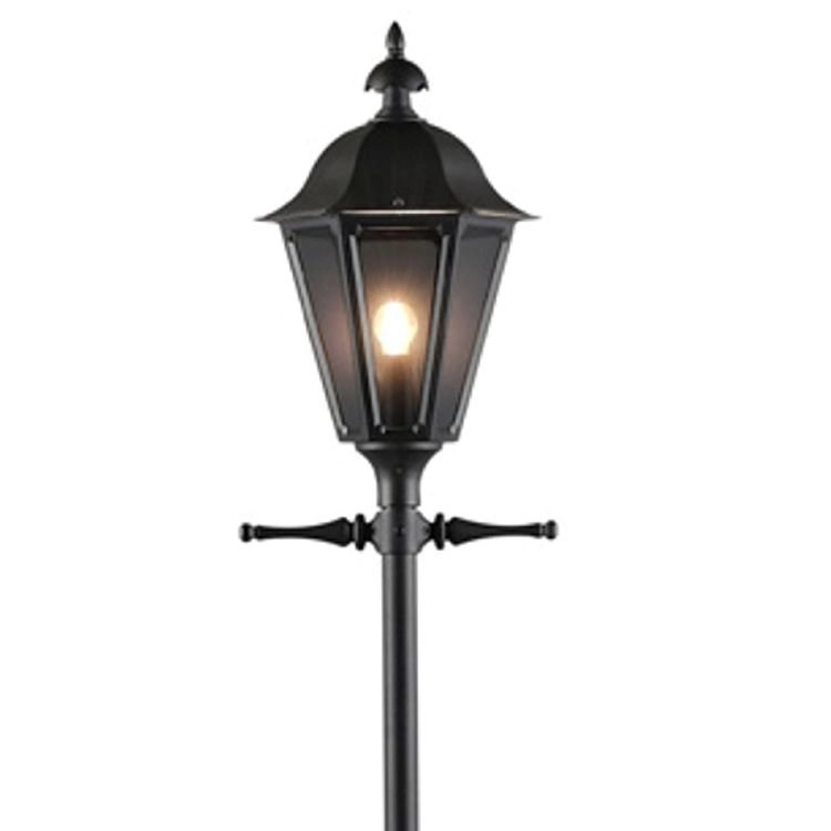 Terrasse Lampe Pallas 260 cm matt schwarz KonstSmide 7318305507500