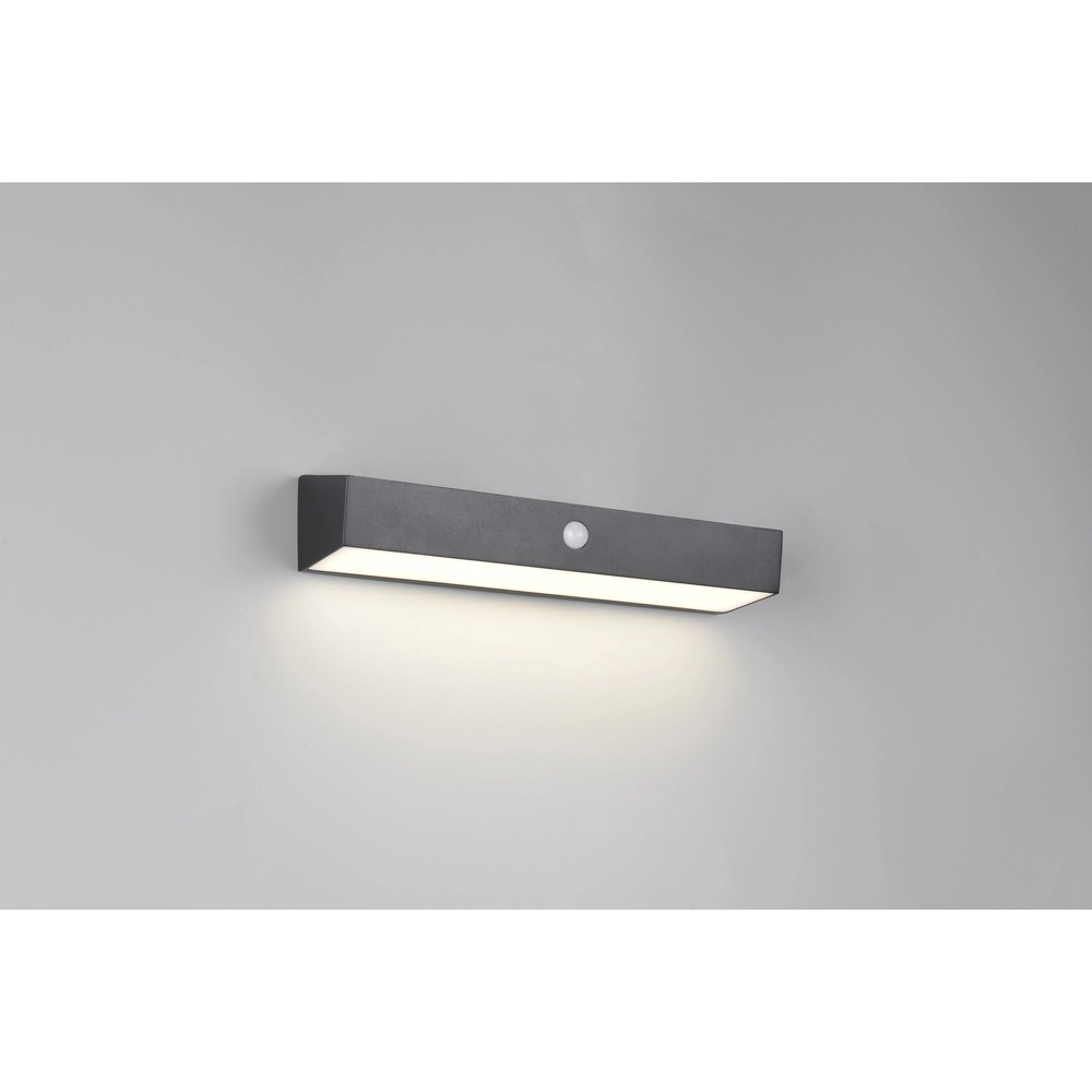 Design-Wandleuchte Silves Schwarze Solarenergie Trio 4017807648010