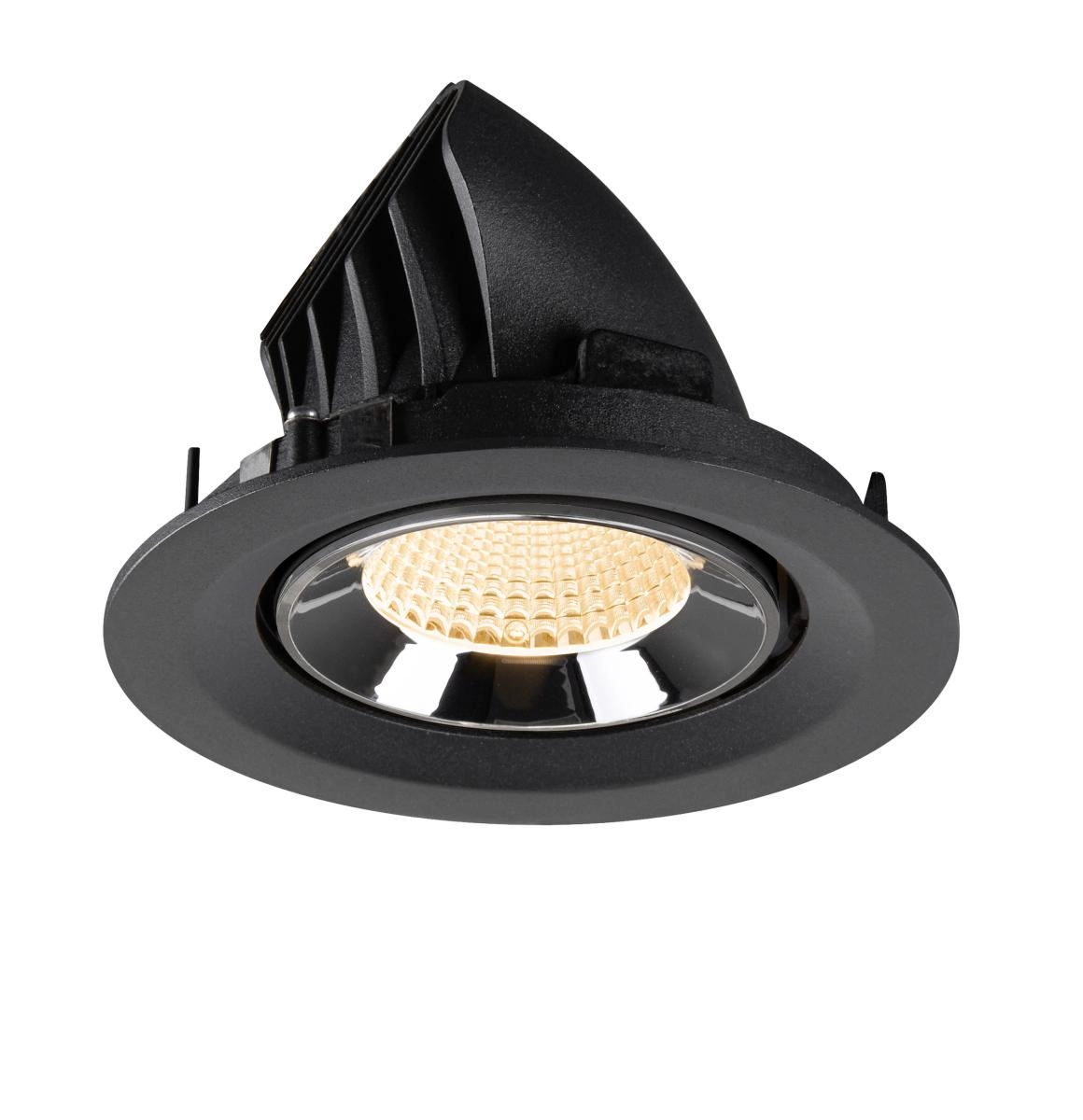 Einbau-Strahler Numinos Gimble M Schwarz/Chrom 2700K - 40gr SLV 4024163312080