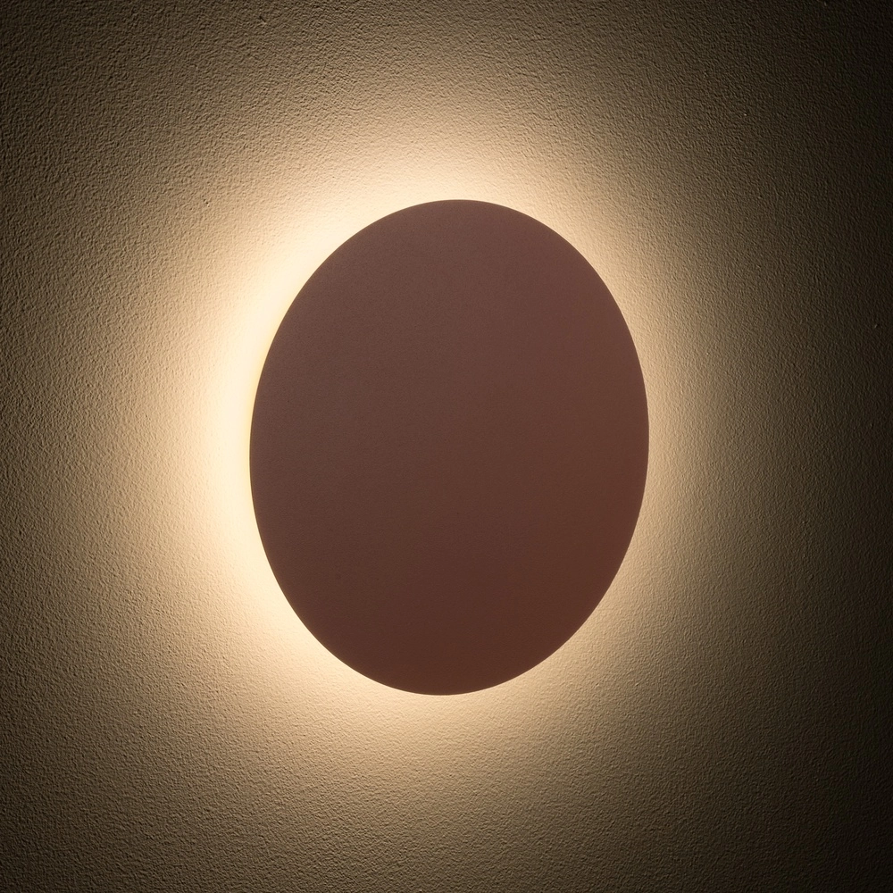 Design-Wandlampe Ring Terrakotta Ø 25 cm Lyora 5903139126588