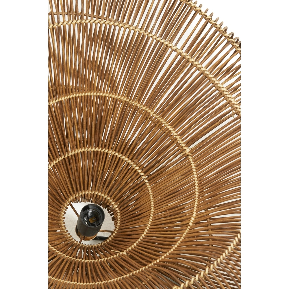 Rattan-Pendellampe Janzur Ø 54 cm – dunkelbraun Light & Living 8717807820558