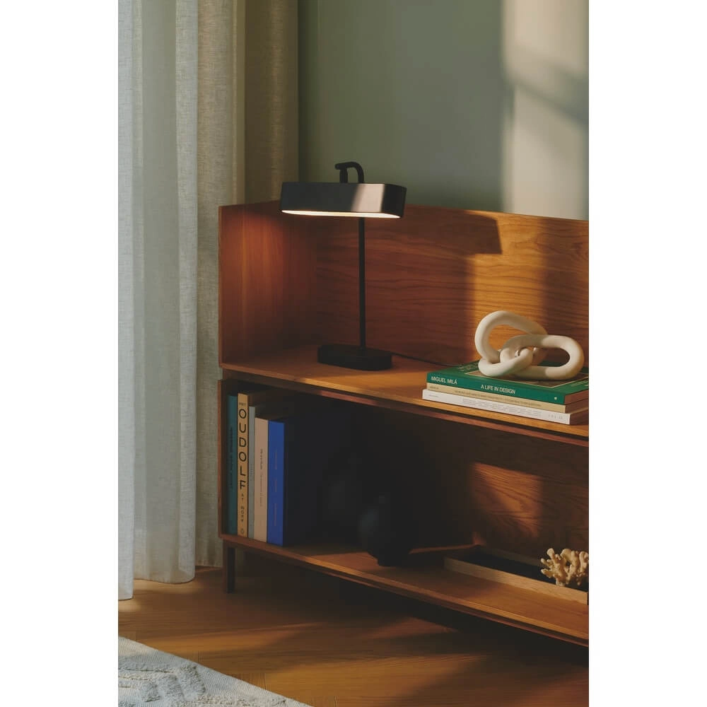Moderne Tischleuchte Merlin schwarz Nordlux 5704924018459