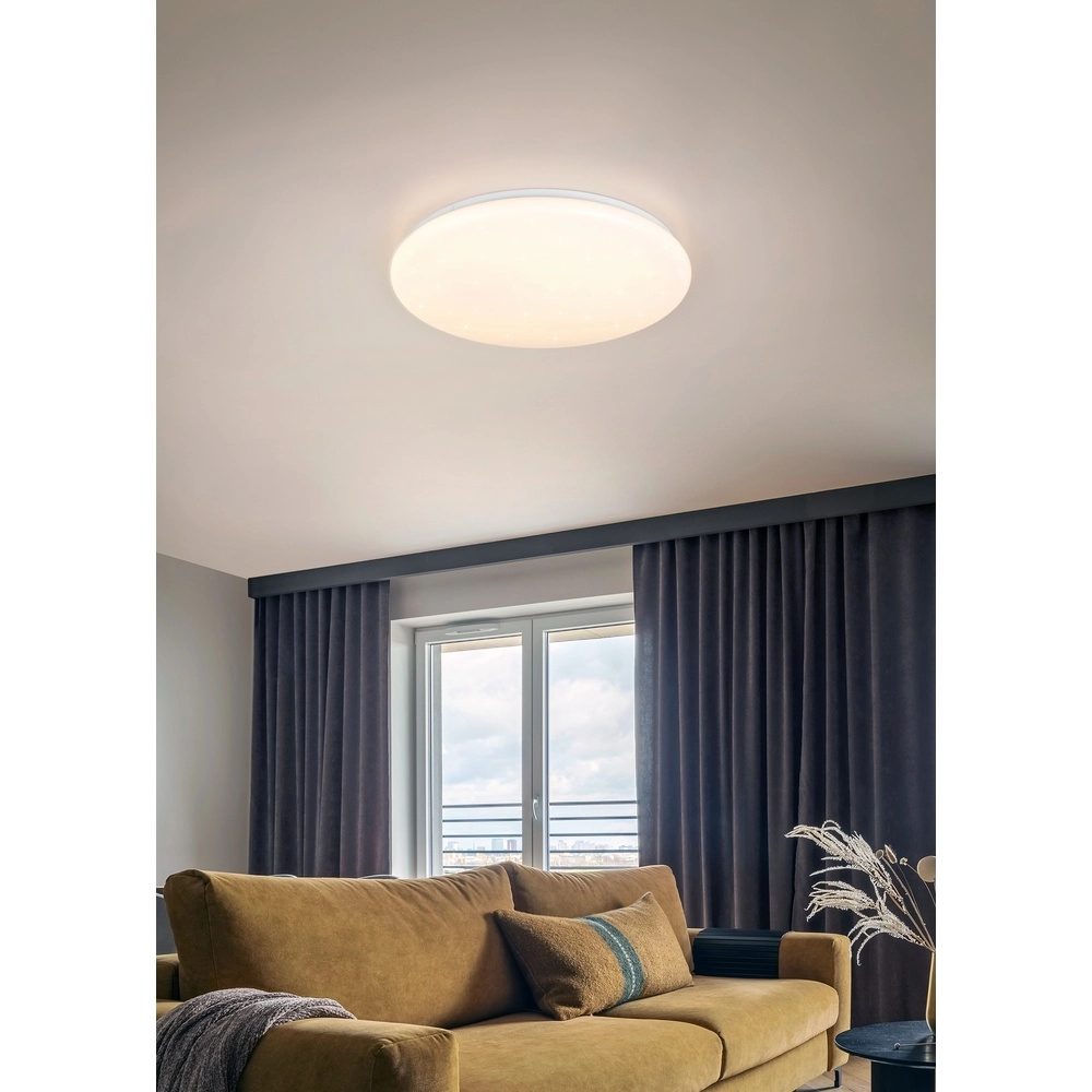 Deckenleuchte Cetus weiß mit RGB-Funktion Trio 4017807654561