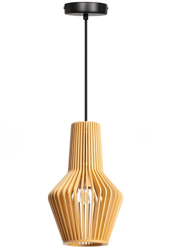 Hängelampe aus Holz Tess Ø 20cm ETH 8720195305354