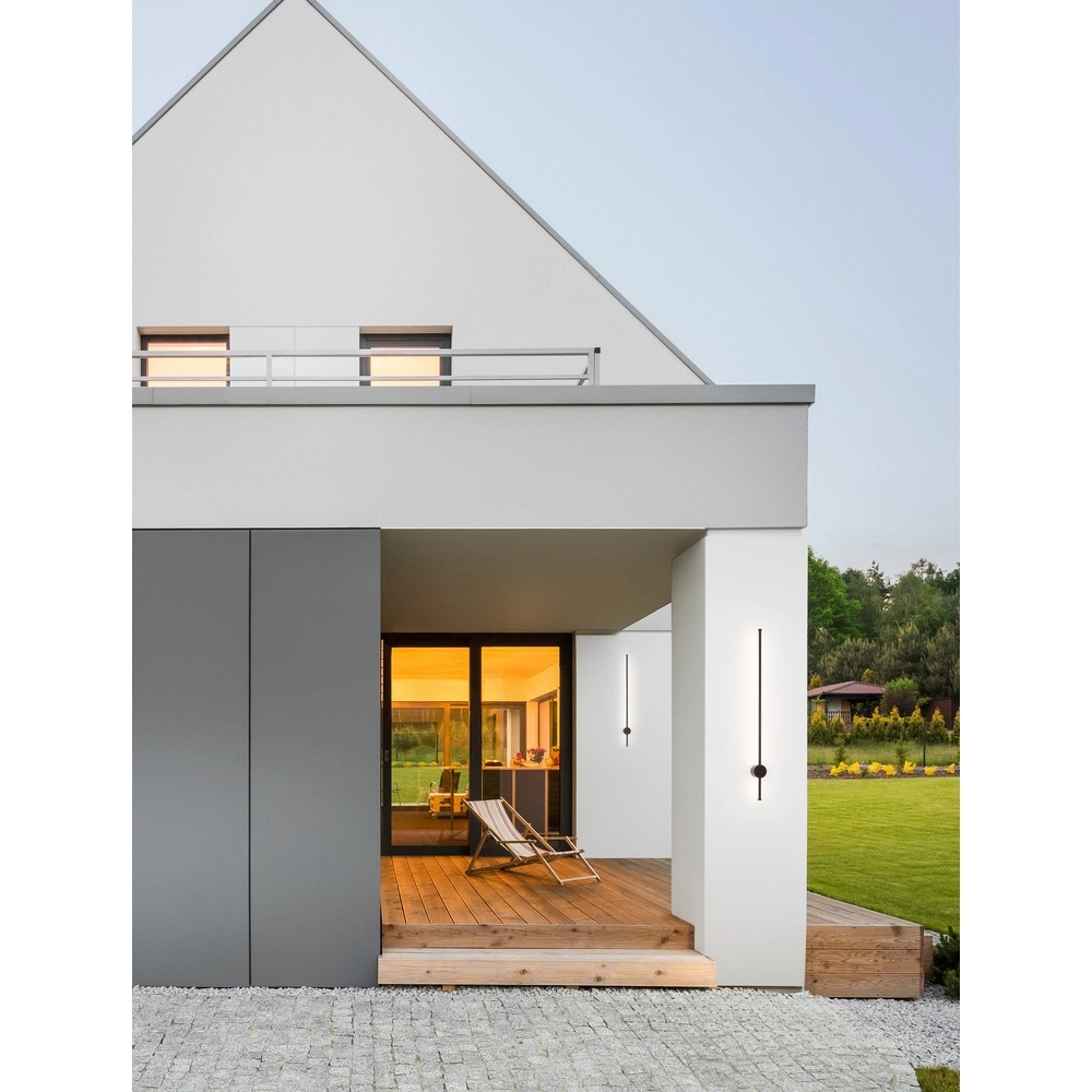 Design-Wandleuchte Ridge schwarz 97cm Lyora 5212017447289