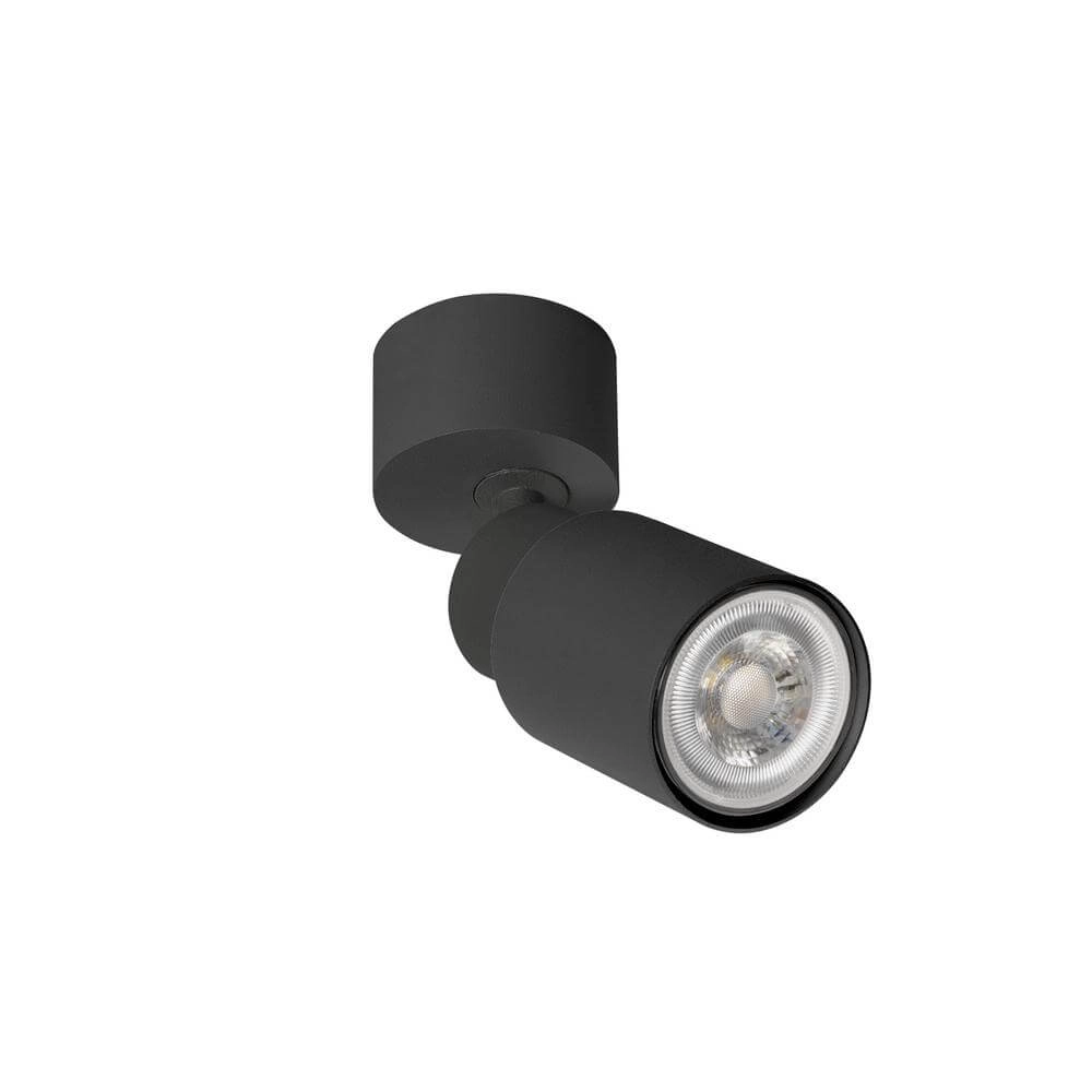 Aufputz-Spot Puri 2.0 Tube schwarz einfach SLV 4024163294423