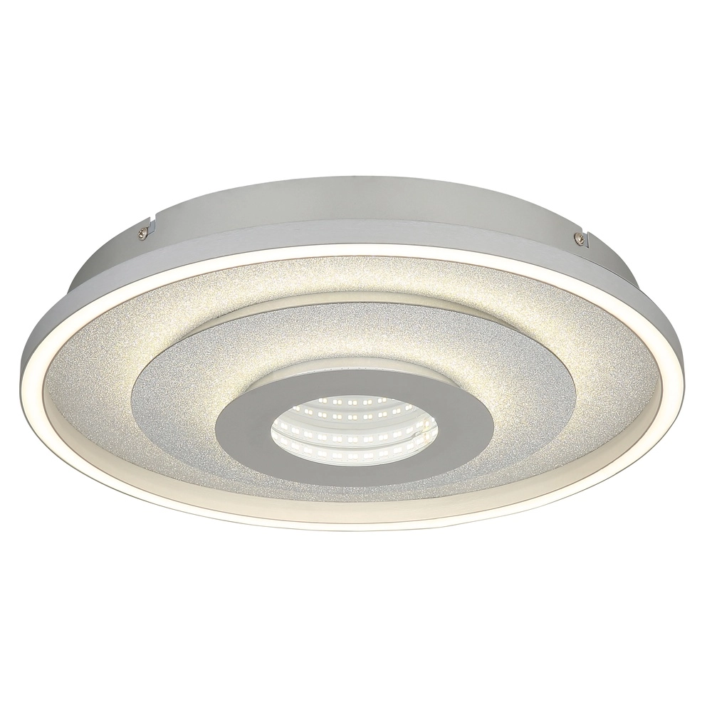 Design-Deckenlampe Miles Silbergrau