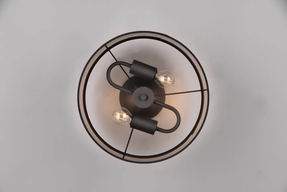 Deckenleuchte Davos Taupe Trio 4017807574357