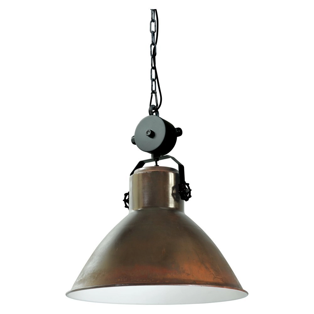 Pendelleuchte Industria 44 Block Kupferbraun mit schwarz Masterlight 8718121232775
