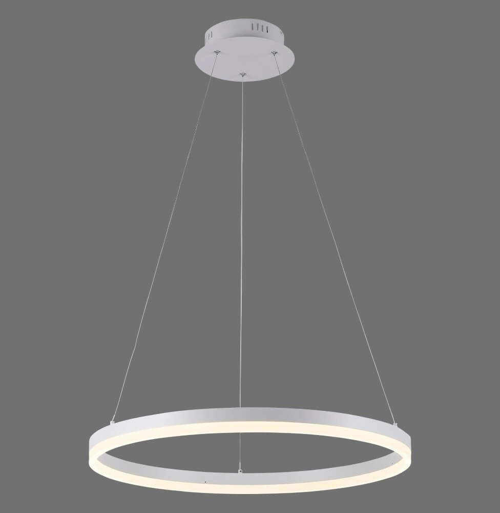Moderne Hängelampe Titus Ø 60cm weiß Paul Neuhaus 4012248365366