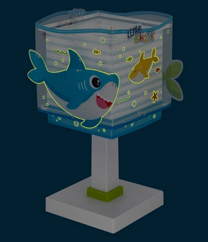Tischlampe Little Shark für Kinder Dalber 8420406634715