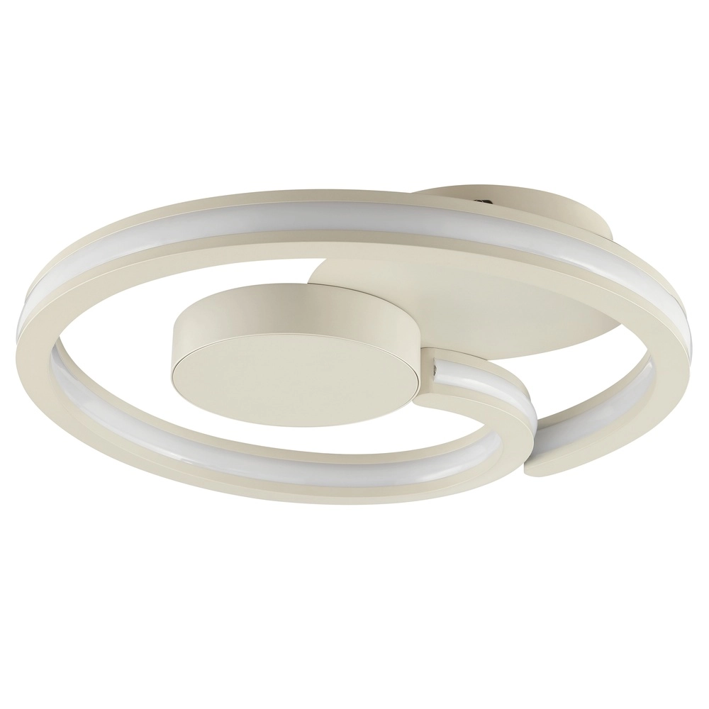 Deckenlampe beige Revola Design Ø 40cm Brilliant 4004353477492