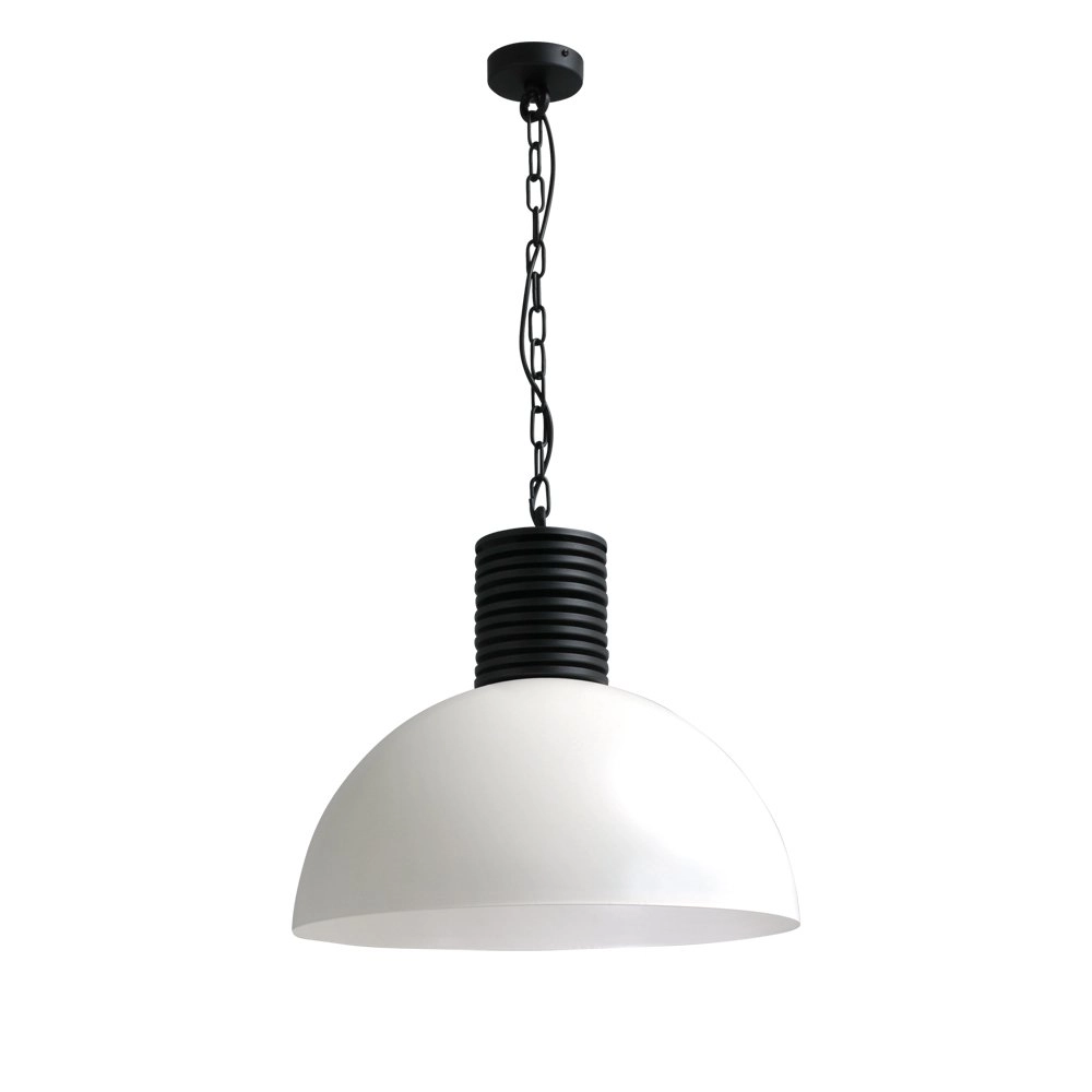 Pendelleuchte Industria 50 Bud 50 cm weiß mit schwarz Masterlight 8718121151861