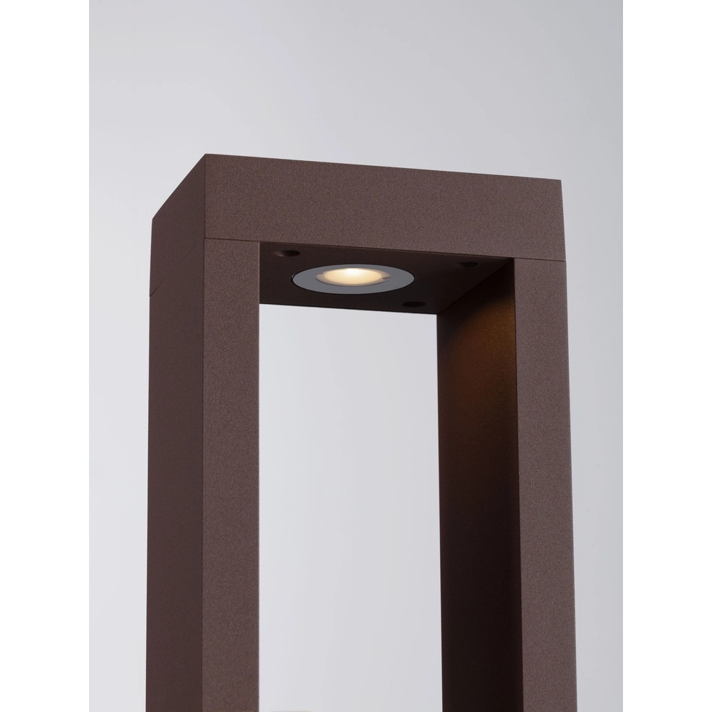 Rostbraune Gartenlampe Dolix 30cm - 2700K Lyora 5212017488190
