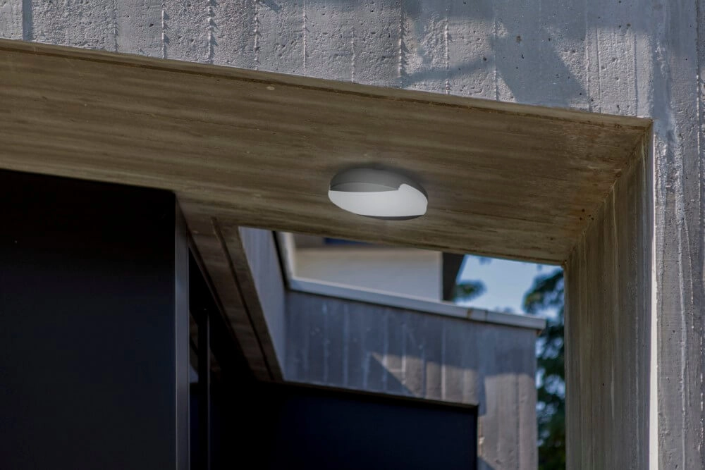 Designer ceiling lamp Sweep anthracite Lutec 6939412013817