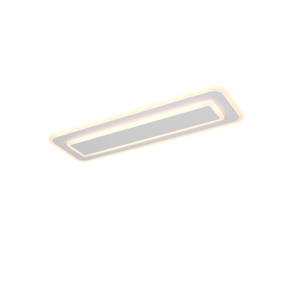 Moderne Deckenlampe Riva Weiß 60 cm Trio 4017807682915