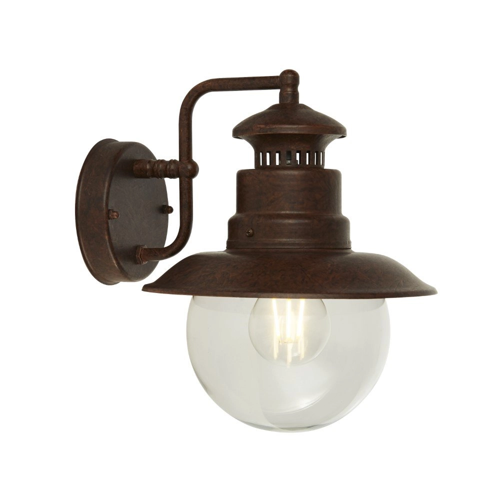 Country wall lamp Station bronze brown Searchlight 5053423163260