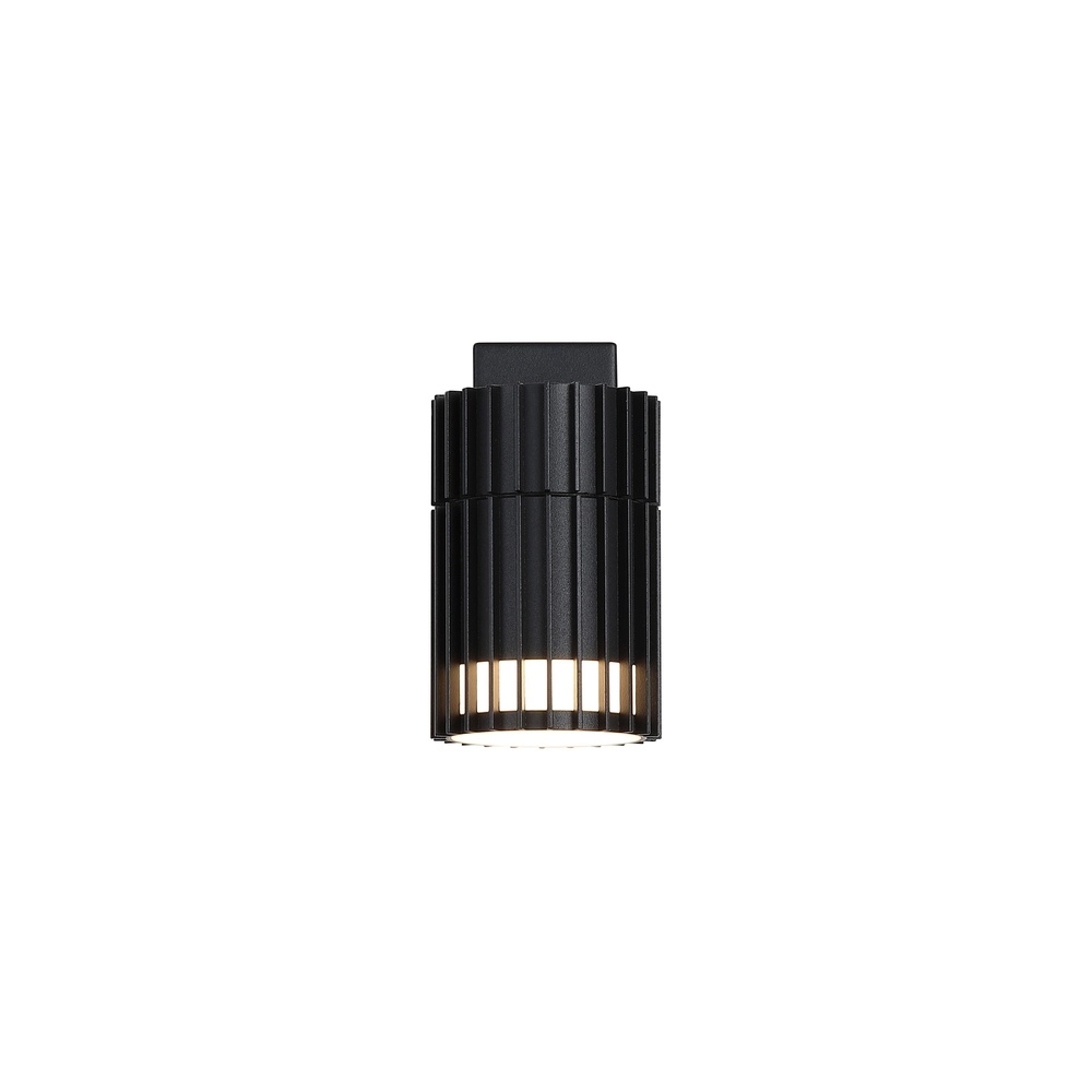 Wandleuchte Detroit schwarz einfach Searchlight 5053423300511