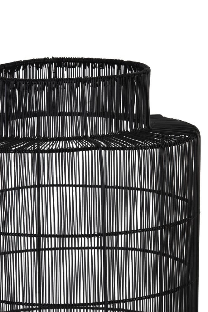 Böhmische Stehleuchte Gruaro schwarz Ø 32cm Light & Living 8717807206482