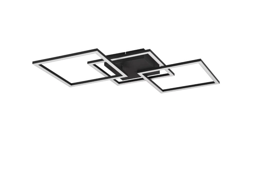 Schwarze Deckenlampe Trail Design