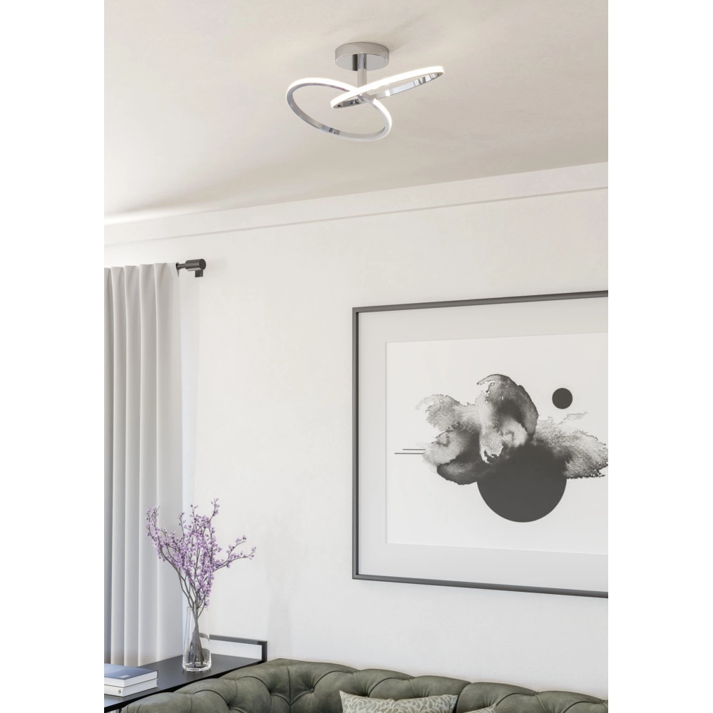 Deckenlampe Congiunti Chrom Eglo 9008606357147