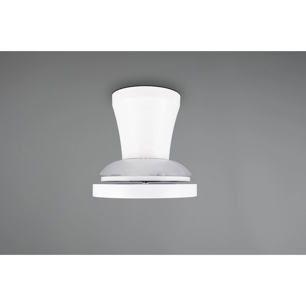 Kleiner Ventilator Moss weiße Ø 22 cm Trio 4017807688924