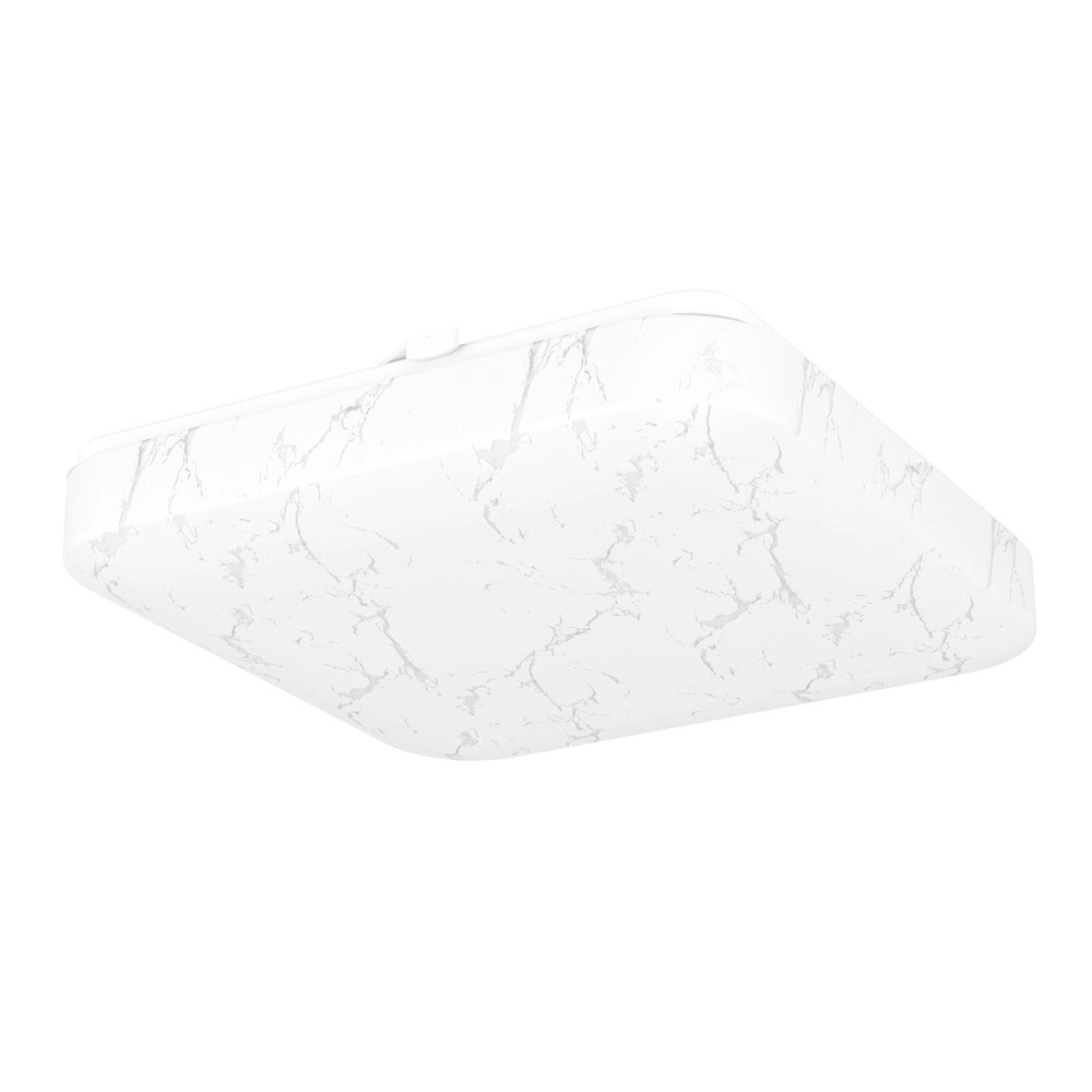 Weiße Deckenlampe Allerona 27 x 27 cm Eglo 9008606408924