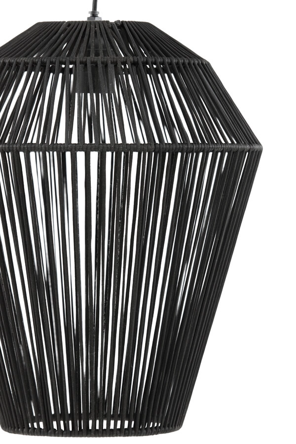 Böhmische Pendelleuchte Deya schwarz Ø 30cm Light & Living 8717807681142
