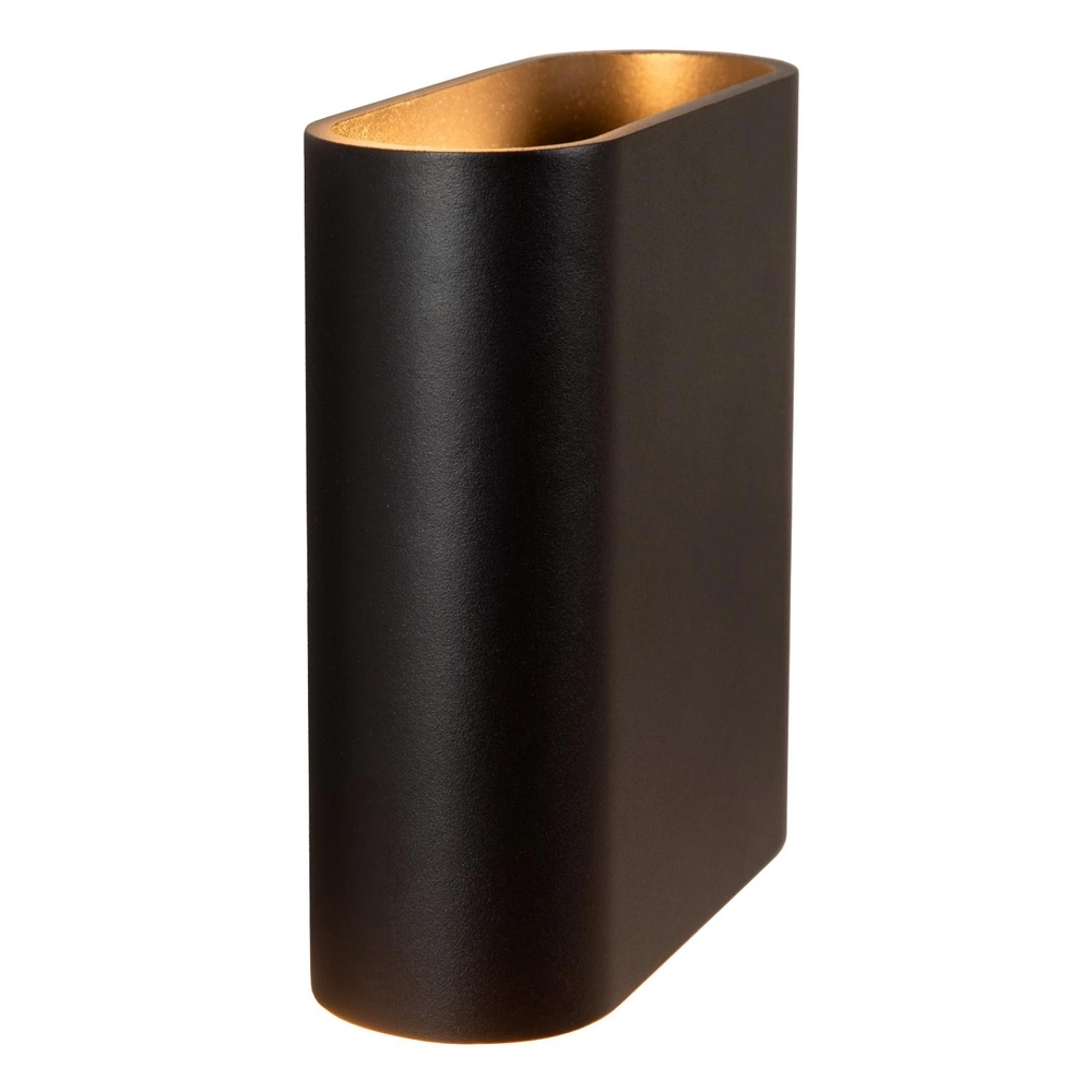 Design-Wandlampe Atila Up and Down schwarzes IP54 Lucide 5411212680112