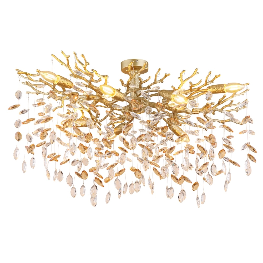 Deckenlampe Queena Gold Globo 9007371522668