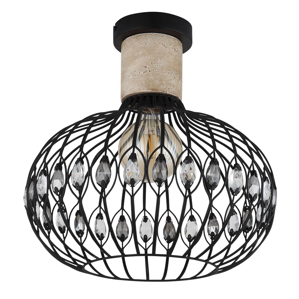 Deckenlampe Dorthy Country Black Globo 9007371575060