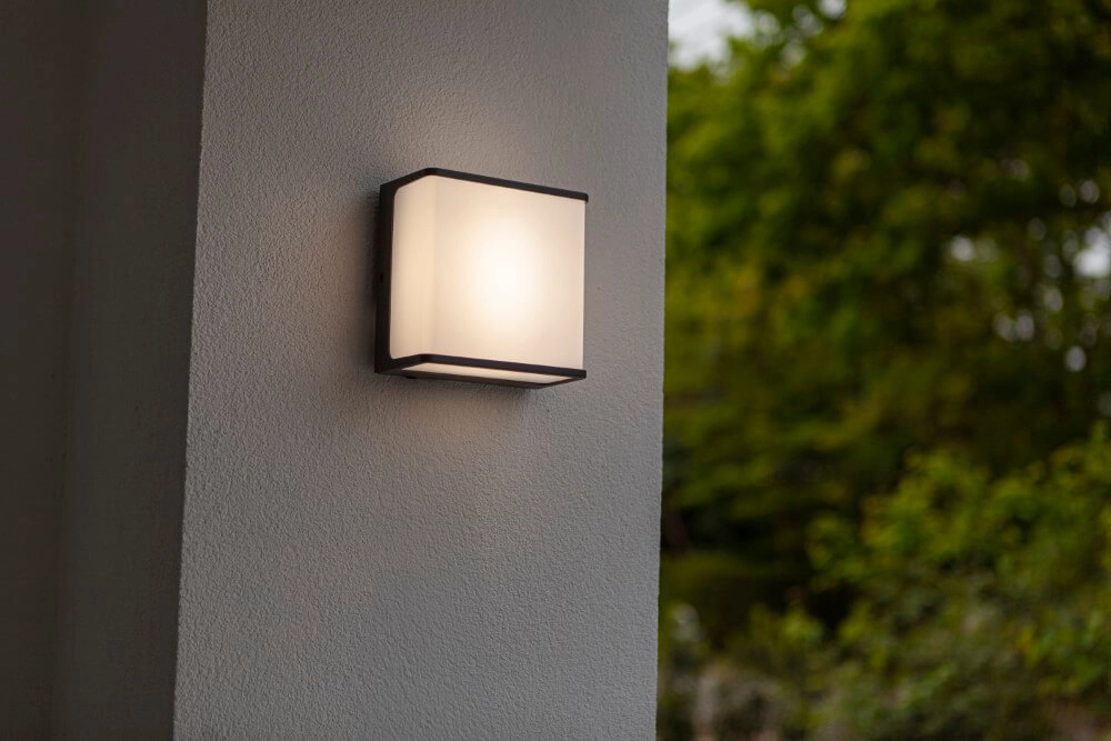 Wandlampe Doblo Design Anthrazit Lutec 6939412012476