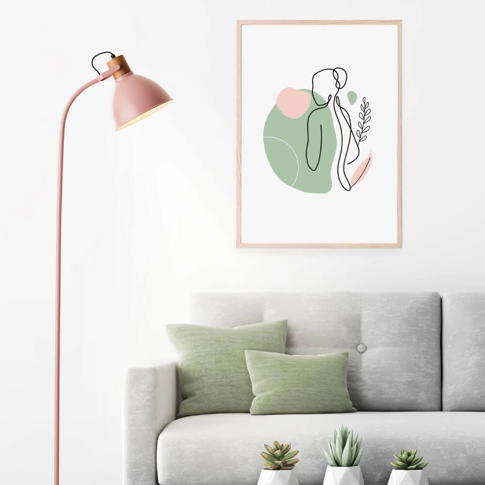 Stehlampe Erena Rosa Brilliant 4004353412998