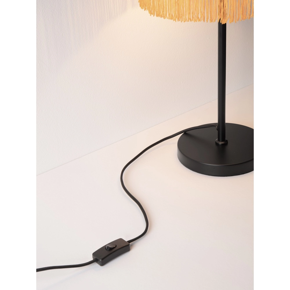 Tiffany-Tischlampe Velvy Gelb Lyora 5212017493798