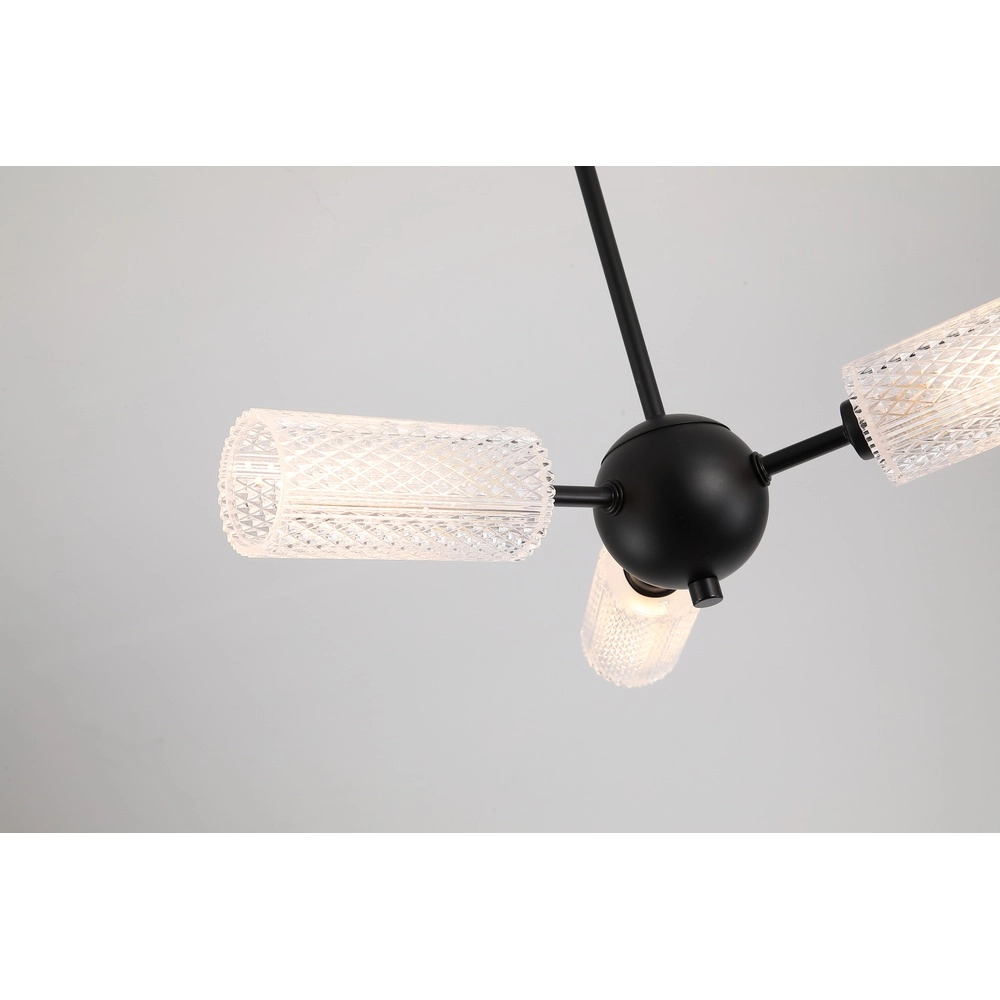 Deckenlampe Cosmic schwarz 3-flammig Searchlight 5053423301624