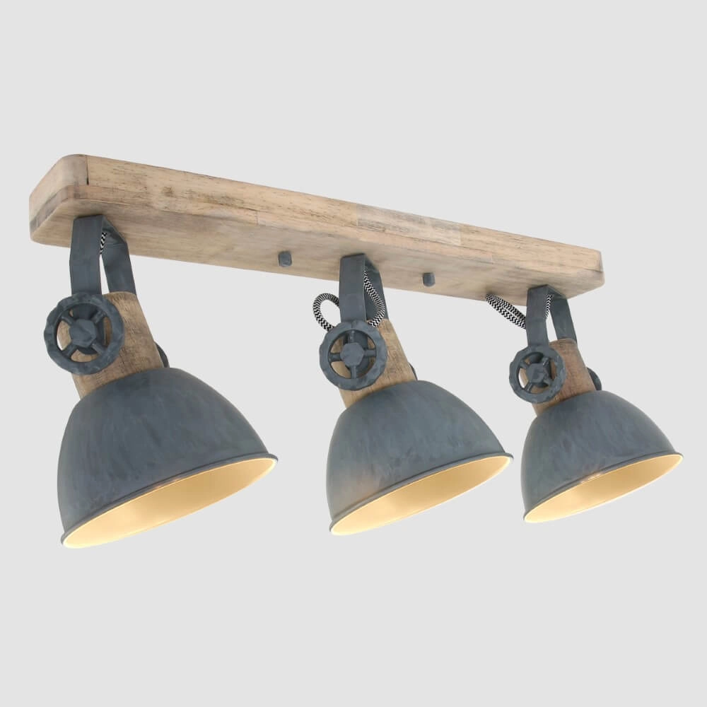Deckenstrahler Gearwood 3-Licht Steinhauer 8712746127874