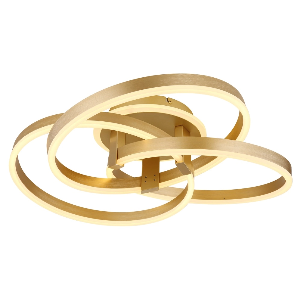 Goldene Deckenlampe Herwig Konstruktion Globo 9007371446452
