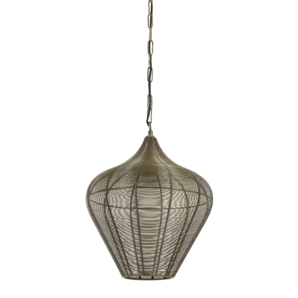 Pendellampe Alvaro Bronze Ø 36 cm