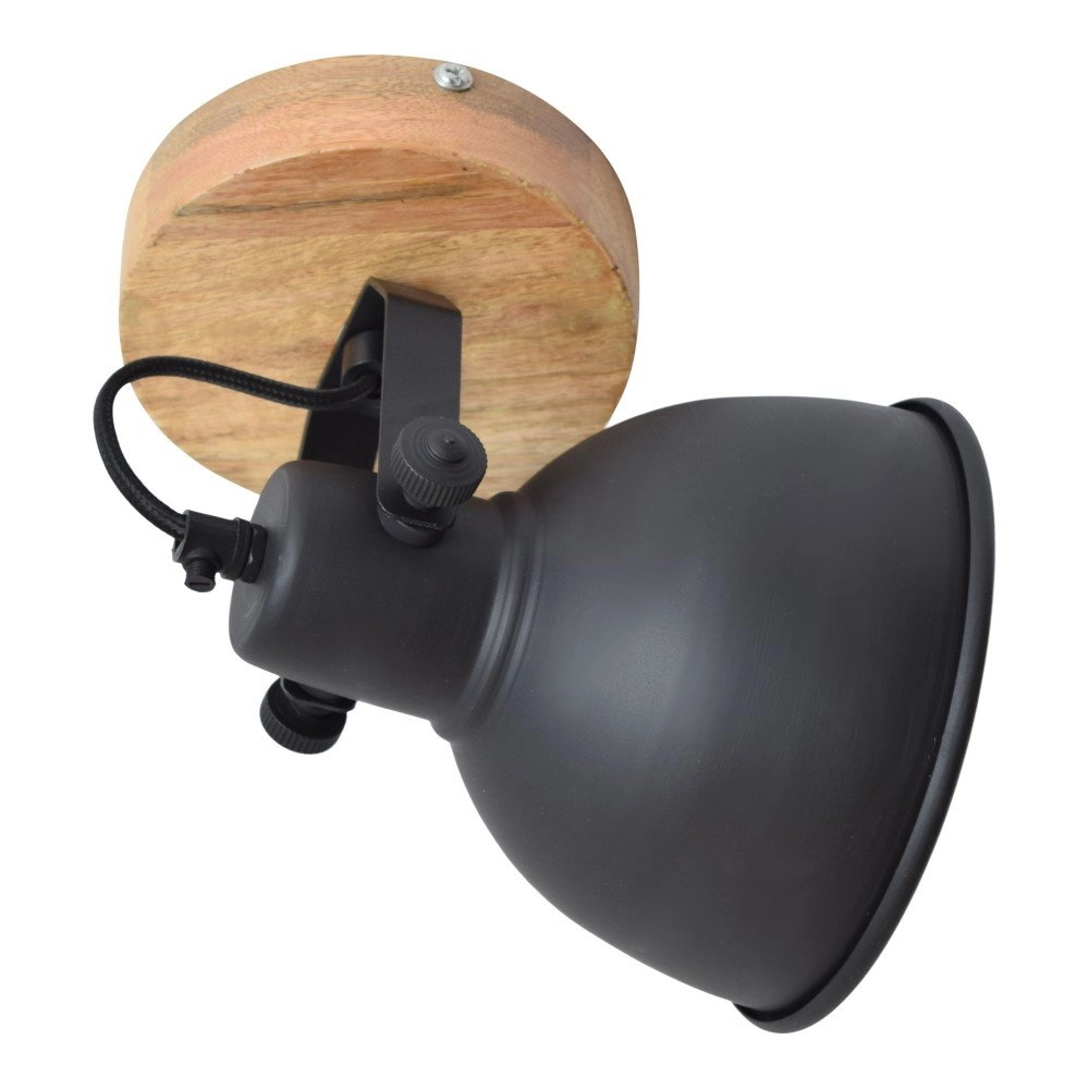 Deckenstrahler Woody Ø16 Single schwarz Urban Interiors 8719325467161