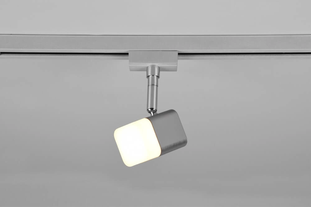 Schienenlampe Roubaix grau Trio 4017807505894