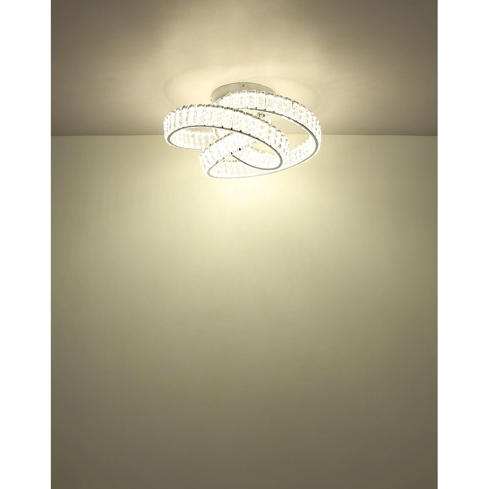 Deckenlampen-Curl Mucky Chrom Globo 9007371531530