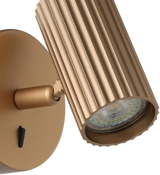 Aufputz-Spot Portillo Einzel Gold Eglo 9008606360543