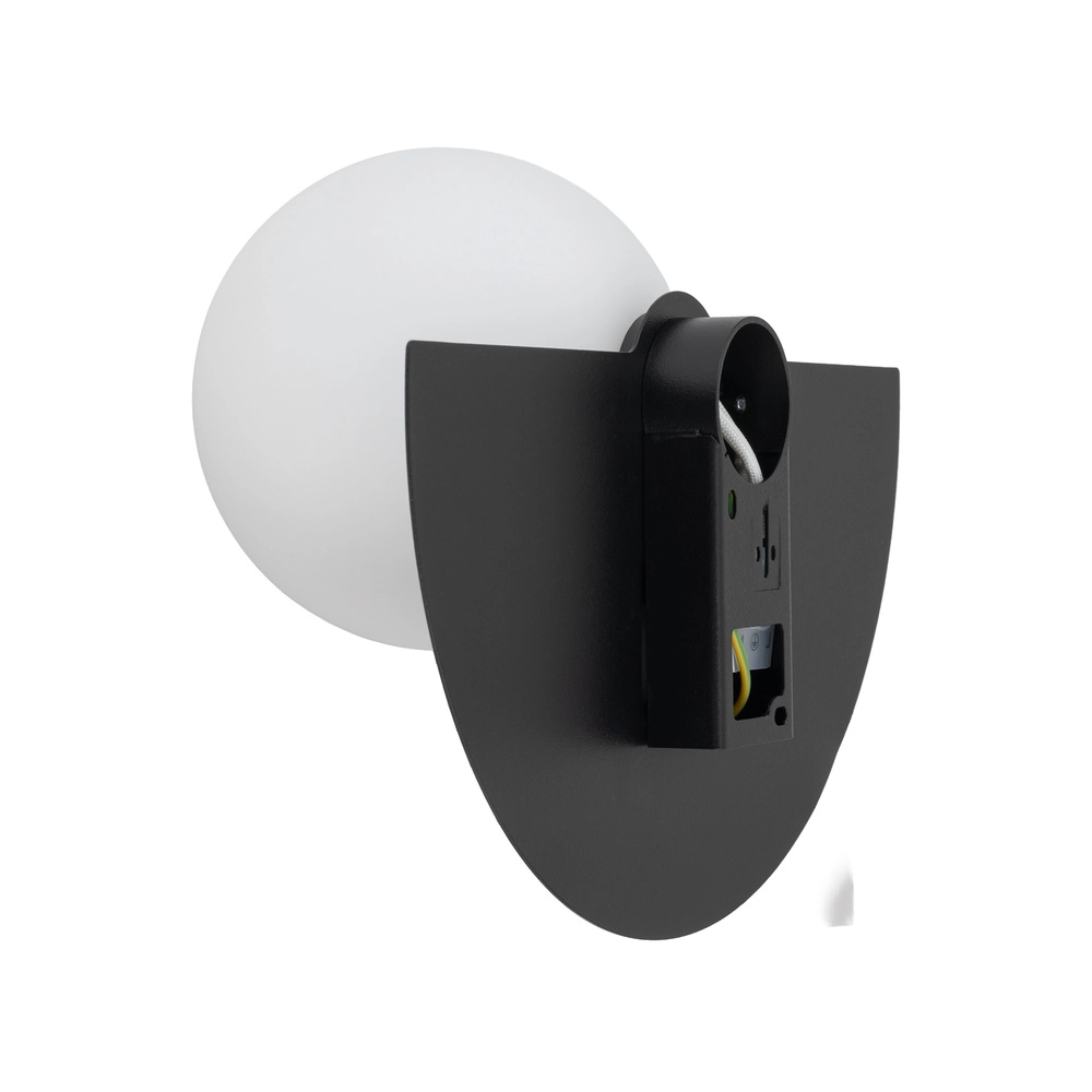 Wandlampen-Hälfte Saturn Schwarz Lyora 5903139125963