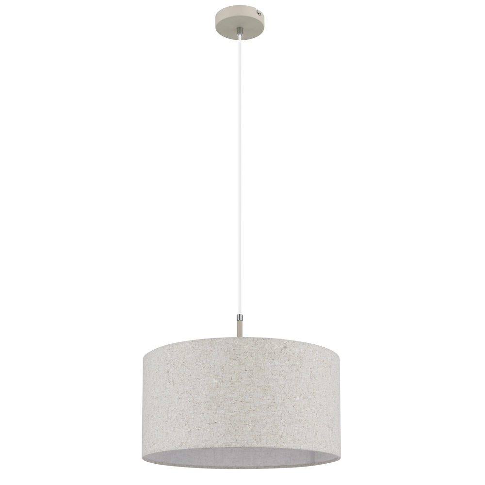 Pendelleuchte Deleon sandbraun Ø 40cm Globo 9007371575909