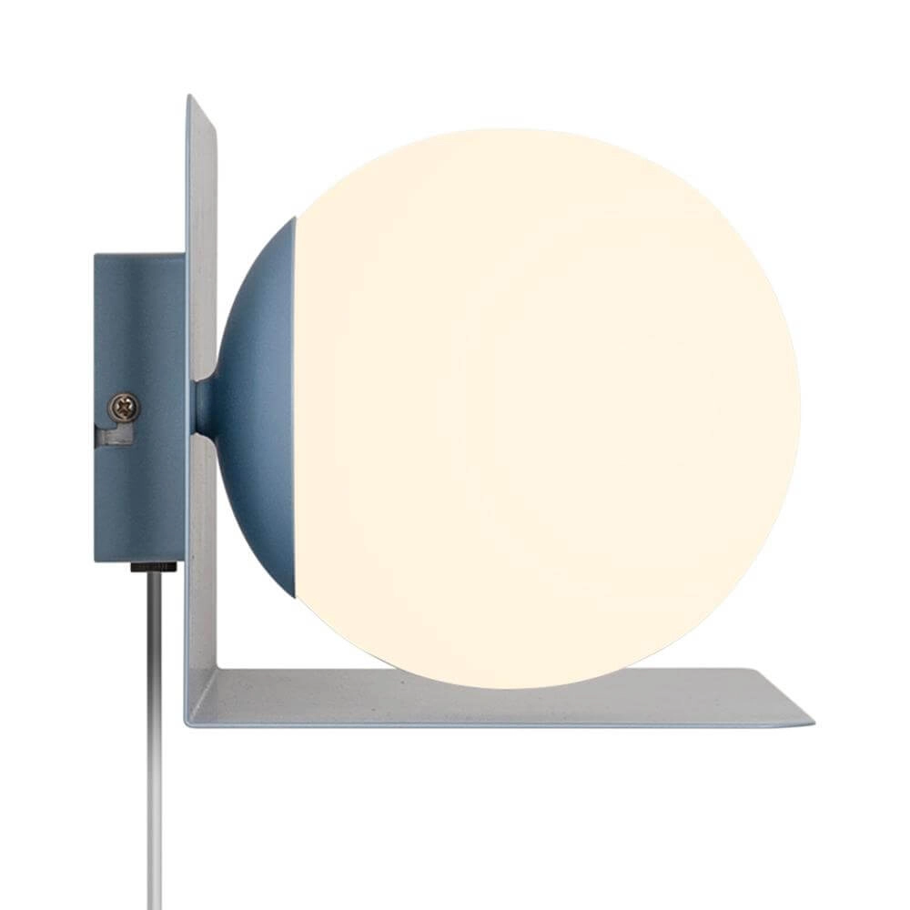 Wandleuchte mit Kugel Lilibeth blau Nordlux 5704924016011