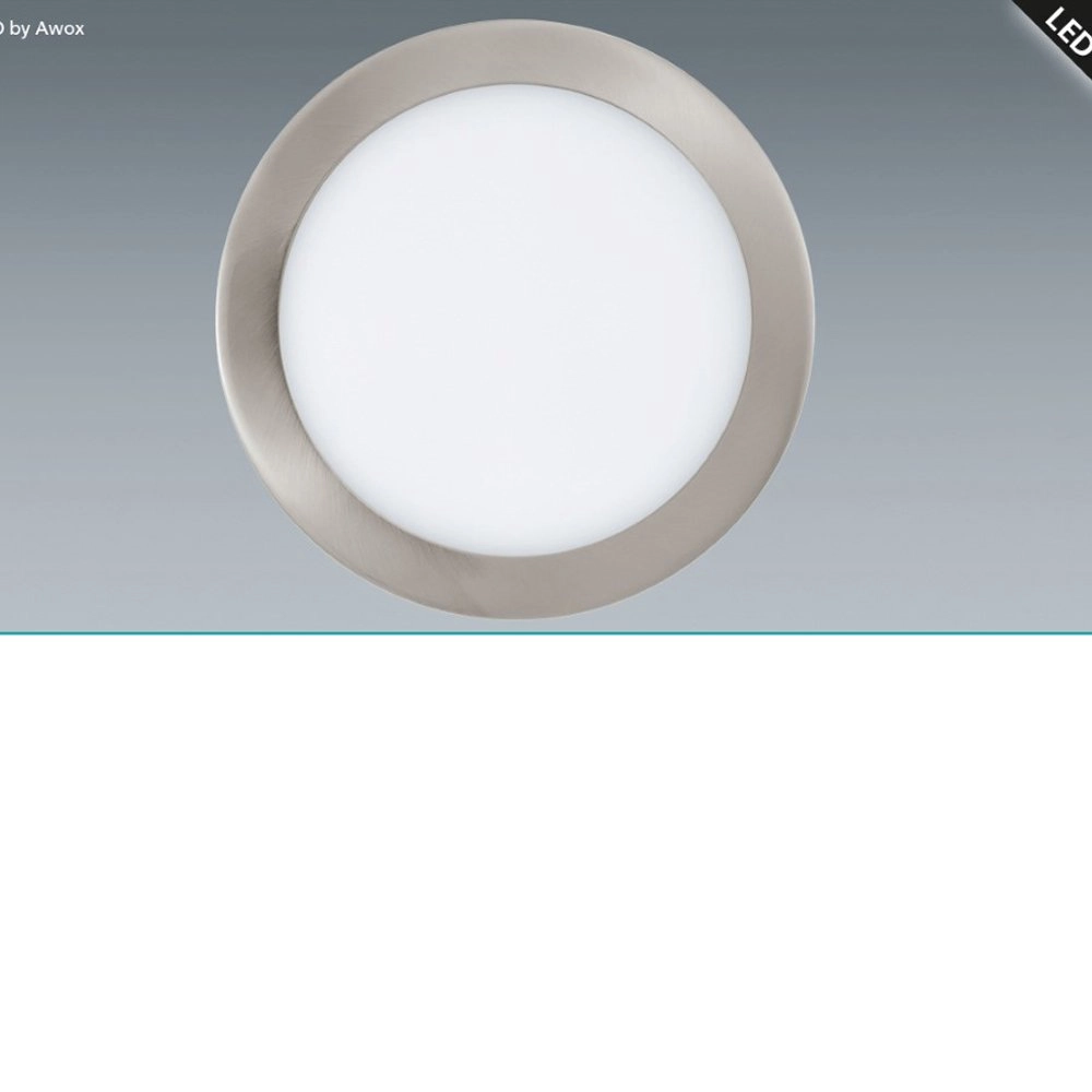 LED-Deckenlampe Fueva-C 22,5 cm Nickelmatte Eglo 9002759966768
