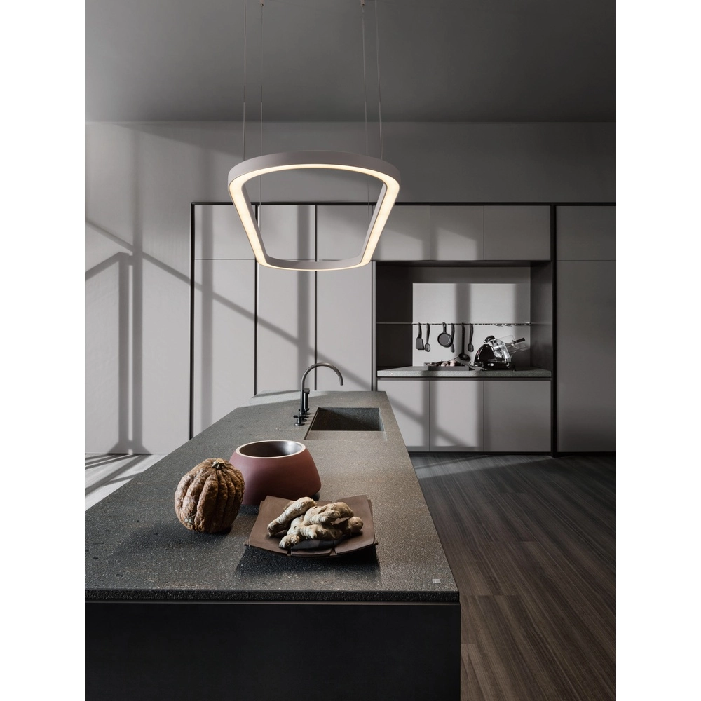 Ovale Pendelleuchte Cuppe weiß Lyora 5212017438508